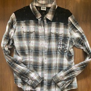 Harley Davidson women’s button down